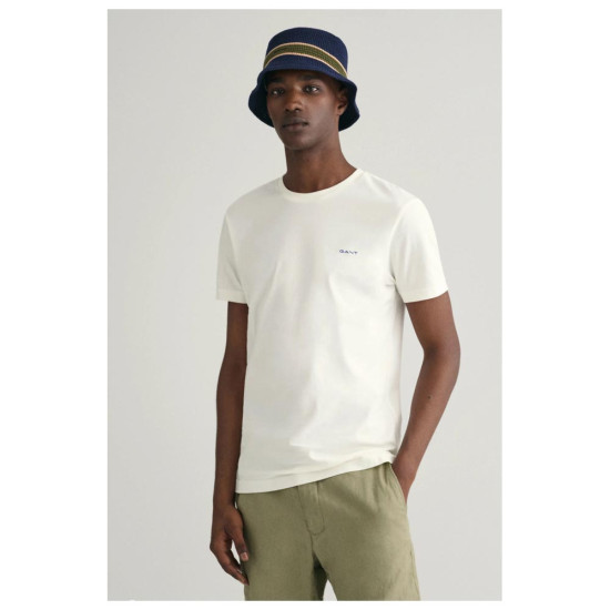 Gant Ανδρική κοντομάνικη μπλούζα Contrast Logo Tee